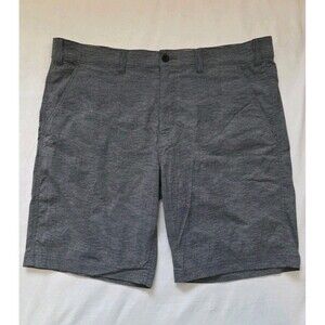 Eddie Bauer Travex Chino Shorts Mens 40 Gray Performance Stretch Outdoors Nylon